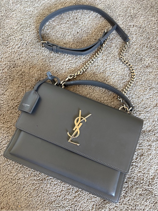 Saint Laurent Handbags - Saint Laurent sunset with silver YSL Hardware
